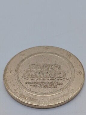Super Mario Collectible Token - Gold Tone Frankford Candy